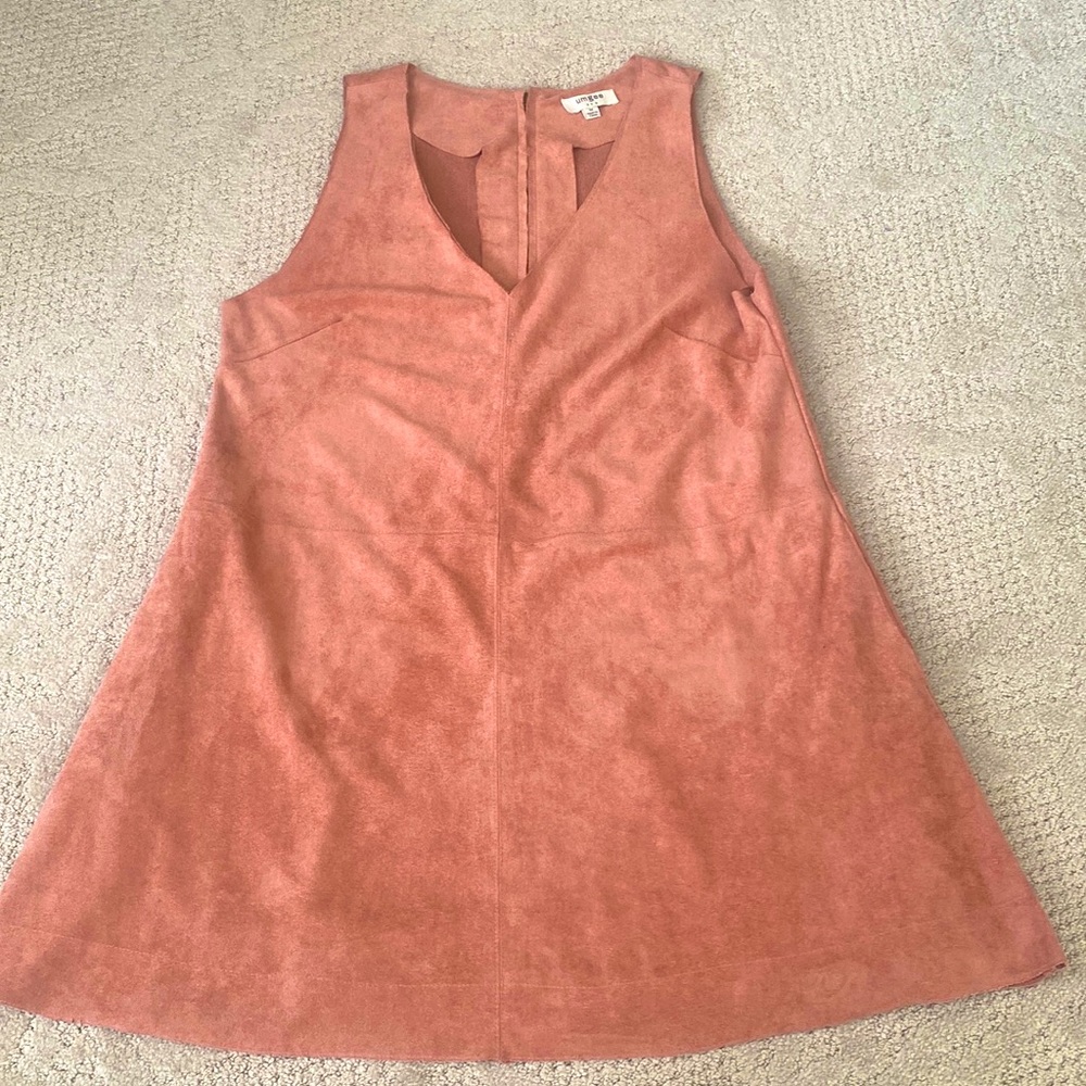 Faux suede jumper from Umgee USA